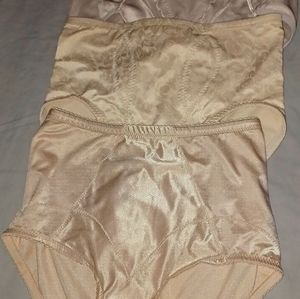VINTAGE SET OF 3 Sears,Jaclyn Smith, & Mopas Women's Tummy Shaper Waistband